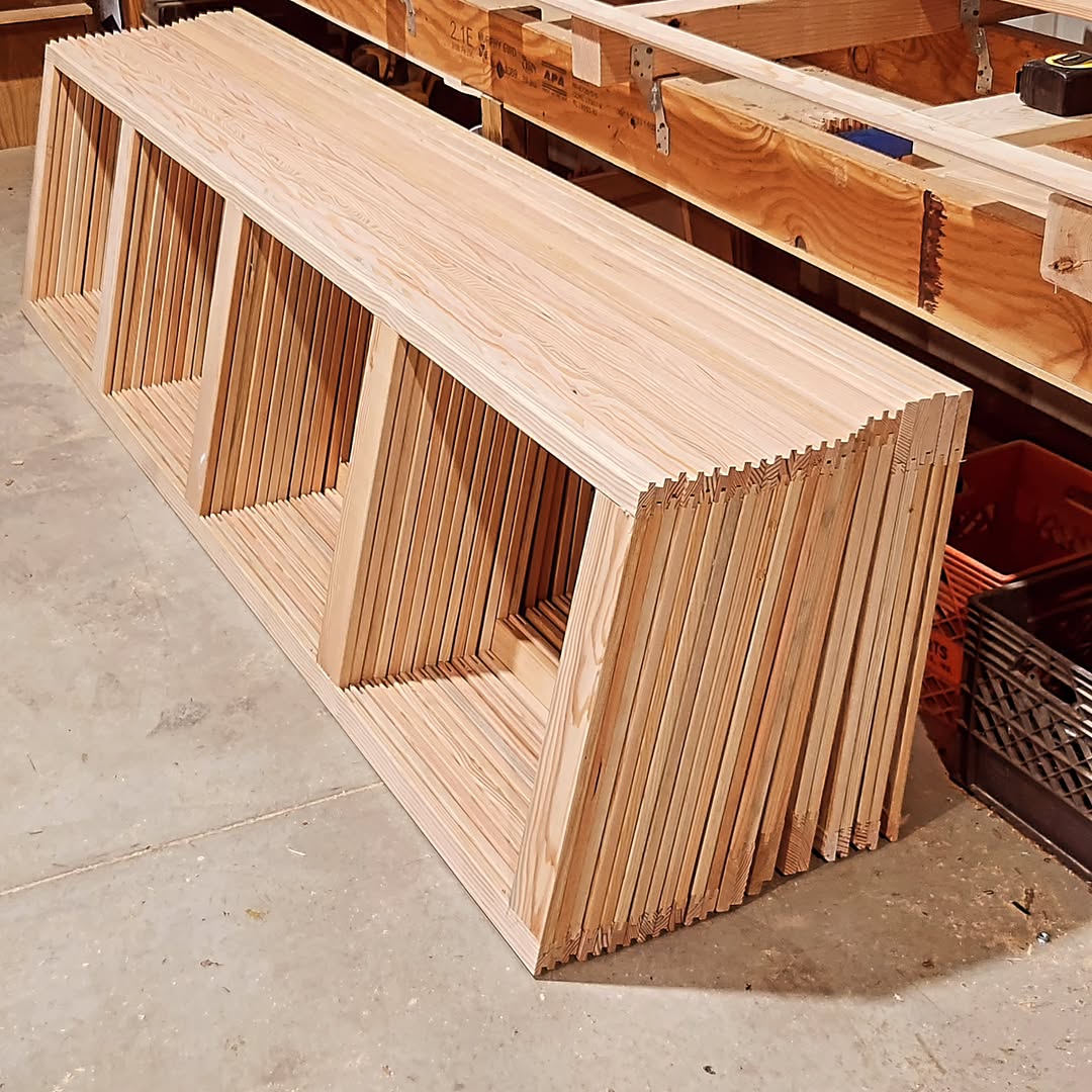 Real wood garage door components built by hand in the MVP Design shop